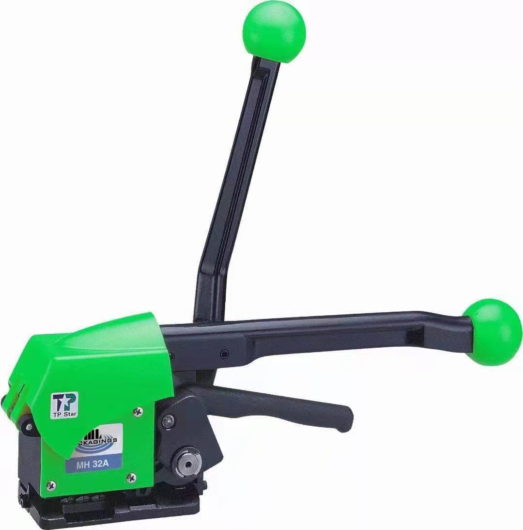 MH32A钢带免扣打包机(绿）